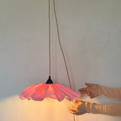 Lámpara  POPPY rosa
